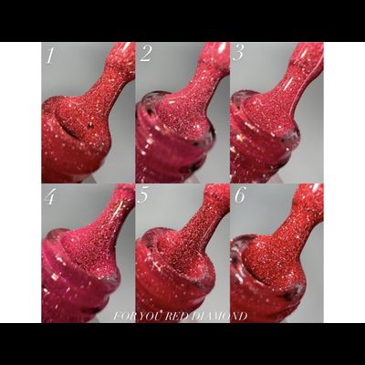 Гель-лак FOR YOU Red Diamond № 02
