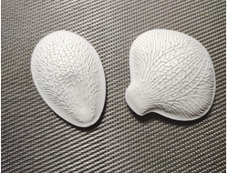 Молд "Лепесток орхидея", размер 6 см * 5 см и 6 см * 3,5 см