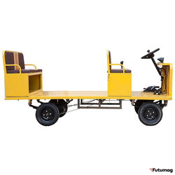 Платформенная тележка электрическая RuTrike ПОСТ ПАССАЖИР