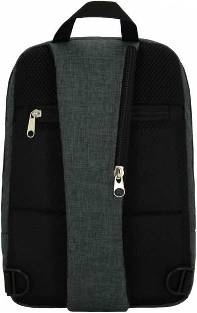 Рюкзак с одной лямкой - сумка на грудь Optimum XXL RL, темно-серый