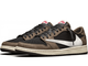 Nike Air Jordan Retro 1 Low Travis Scott (Коричневые) сбоку