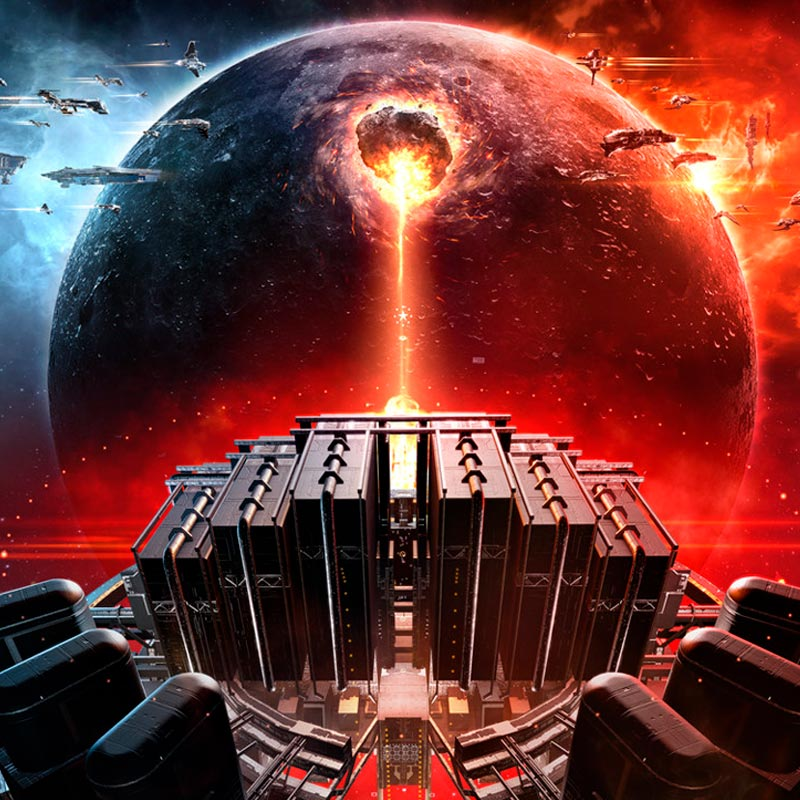 EVE Online Tranquility сервер игрем в sandbox космосе!