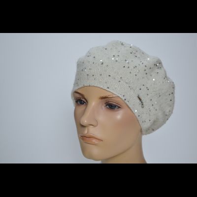 Берет Vizio SS 1331 BO белый одинарный