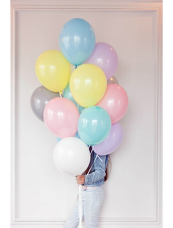 15 шаров без рисунка