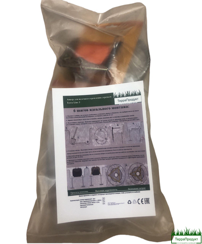 Комплект для скрытого крепления  дерева за ком 100 — 130