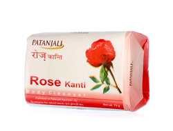 Мыло Роза Rose Kanti Patanjali, 125 гр
