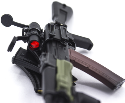 Автомат АК-74М с обвесом 1/6 (M-069 B) - SUPERMCTOYS