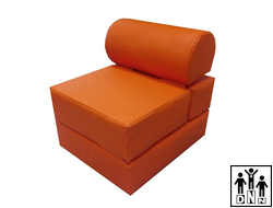Кресло - трансформер оранжевое