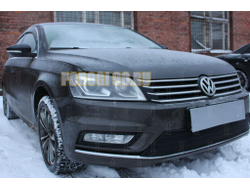 Защита радиатора Volkswagen Passat B7 2013-2015 Style black