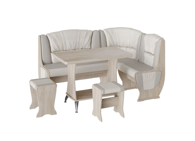 Кухонный уголок Уют тип 5 Дуб сонома трюфель (Бонмебель)