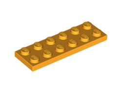 Plate 2 x 6, Bright Light Orange (3795 / 6097509)