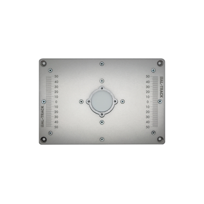 Пластина под Makita RT0700cx для установки фрезера в стол 170*250 мм. с гравировкой линеек