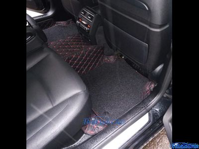 3D коврики в салон BMW 7 серия из экокожи