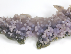 Халцедон фиолетовый виноградный, коллекционный образец, Индонезия (73*30*20 мм, 21 г) №35918