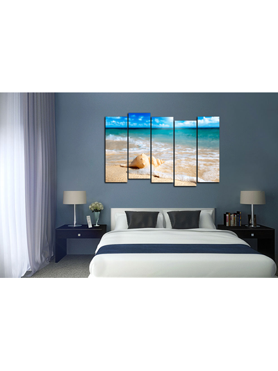 Модульная картина "Теплые волны"