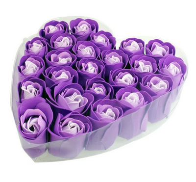 Набор мыльных лепестков в сердце 24шт