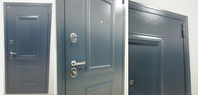 КАНТАТА 85 мм. ДВУХКОНТУРНАЯ. СЕРЫЙ БУКЛЕ/ БЕЛЫЙ МАТОВЫЙ