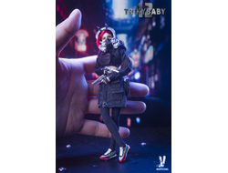 Киберпанк девушка-агент - Коллекционная фигурка 1/12 SCALE CYBERPUNK TRICKYBABY 12 RAINBOW (VCF-3006) - VERYCOOL
