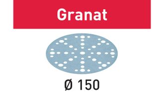 Шлифовальные круги Festool Granat STF D150/48 P40-1500
