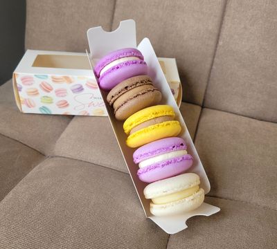 Набор пирожных макаронс &quot;Сладкая вата&quot;