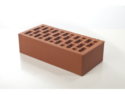 Кирпич красный гладкий Браер 1 НФ