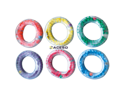 Тактильные кольца с шариками Игра на осязание Игра развитие тактильного восприятия