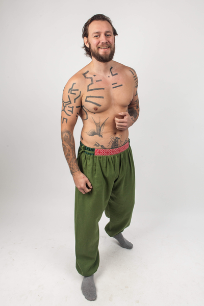 Штаны "Порты с оберегами"