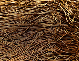 канитель блестящая 1 мм Бронза"