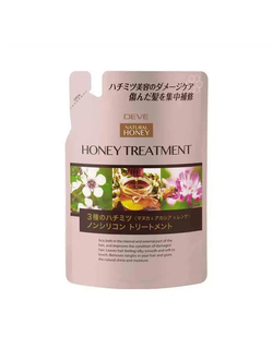 Бальзам для поврежденных волос “3 вида меда” Deve Natural Honey Treatment refill