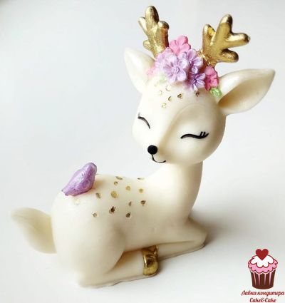 Молд 3D Мама оленят