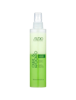 KAPOUS Studio Двухфазная сыворотка для волос с маслами Авокадо и Оливы