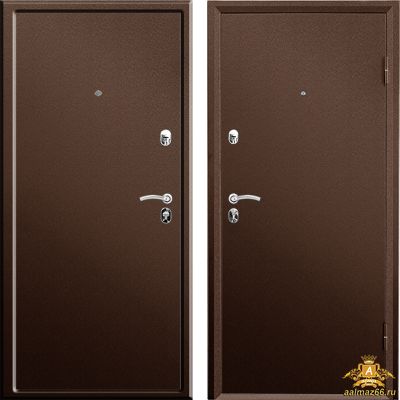 Входная металлическая дверь ПРАКТИК металл-металл 2066-980