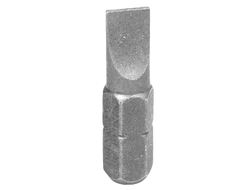 Вставка (бита) торцевая 1/4", Slotted, 6х1,0 мм, 25 мм KING TONY 102506S1