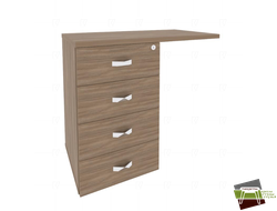 Onix Direct Тумба приставная (универсальная л/пр) O.TPU-4 Дуб Аризона 842*460*750