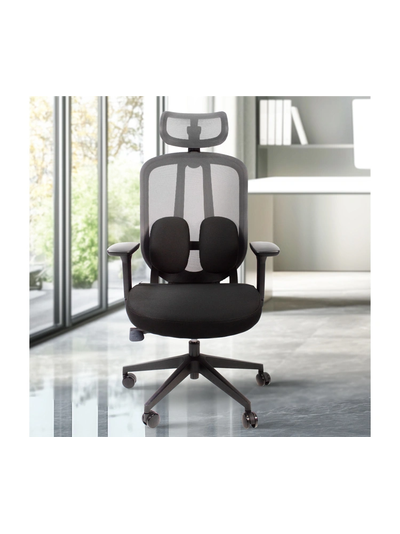 Кресло SPARX Pillow Black  FX-6 ортопедическая модель