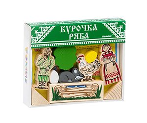 Конструктор «Сказки: Курочка Ряба», 17 деталей