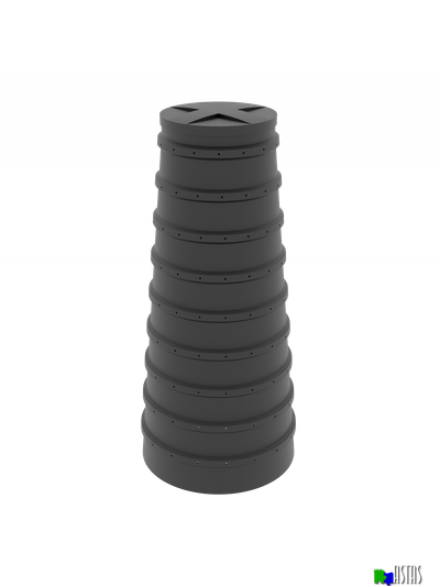 Колодец дренажный/накопительный H-2000 мм