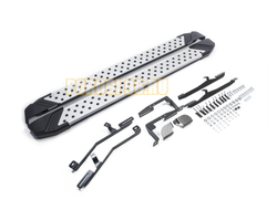 Пороги на Hyundai Santa Fe Premium (2015-…) Bmw-style V2