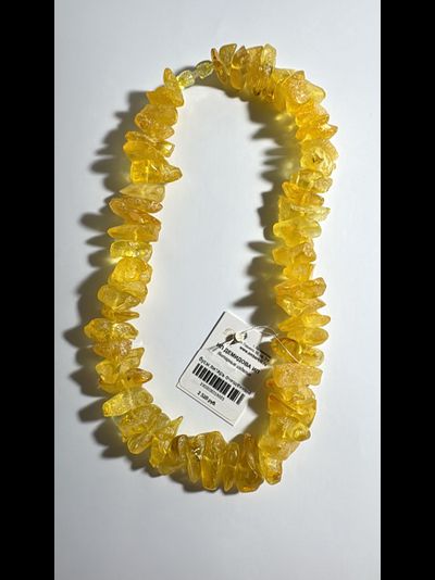 бусы из янтаря