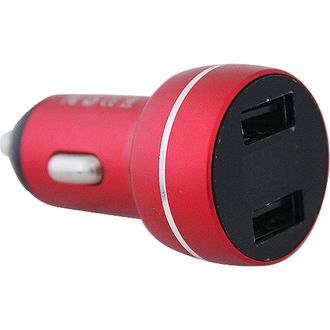 Переходник прикуривателя 2 USB, 3,4А с дисплеем, AUTOSTANDART