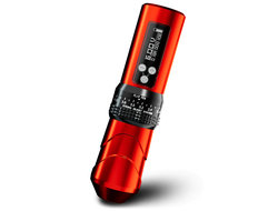 Беспроводная тату машинка BRONC X1 Wireless Pen 11 Stroke Red