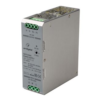 ИПН Arlight ARV-DRP75-24 (24V, 3.15A, 75W, IP20 DIN-рейка)