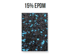 Покрытие из резиновой крошки с 15% EPDM (Регупол, Экостеп)