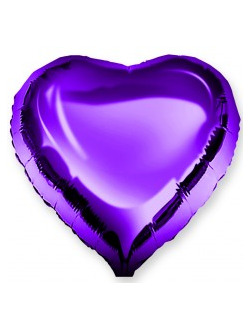 Шар Сердце, Фиолетовый