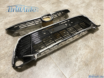 Решетка Toyota Camry 55 в стиле Exclusive 2 шт