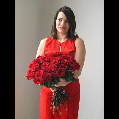 Букет 60 на день влюбленных