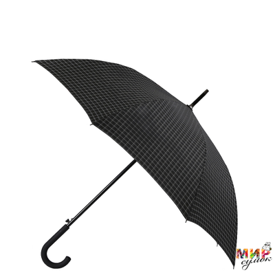 29-MCH Зонт муж. Fabretti, облегченный суперавтомат, 3 сложения, клетка