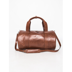 Кожаная дорожная сумка Faenza Premium cognac (арт. 
4033-03)