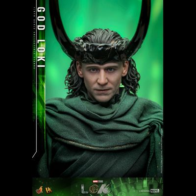 Бог времени Локи (Том Хиддлстон, "Локи") - Коллекционная фигурка 1/6 God Loki (DX40) - Hot Toys