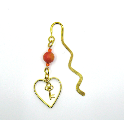 Закладка "Ключ от сердца", коллекция Геометрия